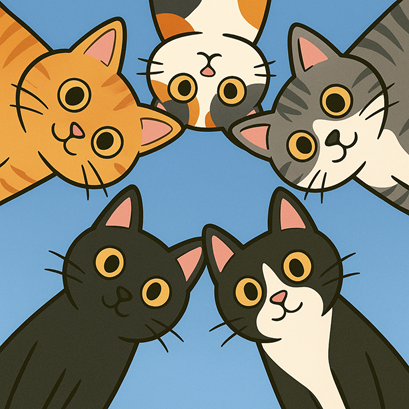 귀여운 고양이 대표 이미지