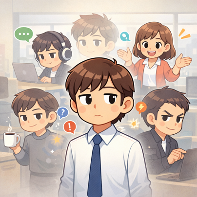 직장에서 내 포지션은? 테스트 대표 이미지